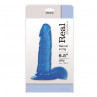 Фалоімітатор  JELLY DILDO REAL RAPTURE BLUE 6