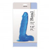 Фалоімітатор  JELLY DILDO REAL RAPTURE BLUE 7