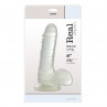 Фалоімітатор  JELLY DILDO REAL RAPTURE CLEAR 8