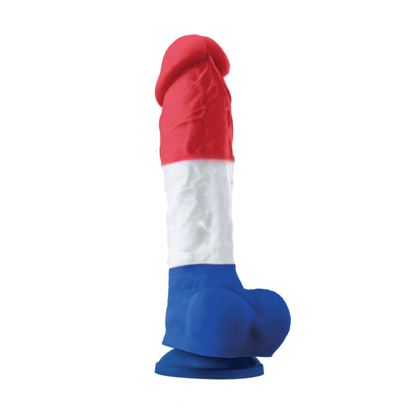 Фалоімітатор Tricolor Dildo 8 Inch