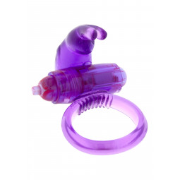 Ерекційне кільце RABBIT TPE VIB COCKRING PURPLE