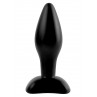 Анальна пробка -AFC-SMALL SILICONE PLUG BLACK