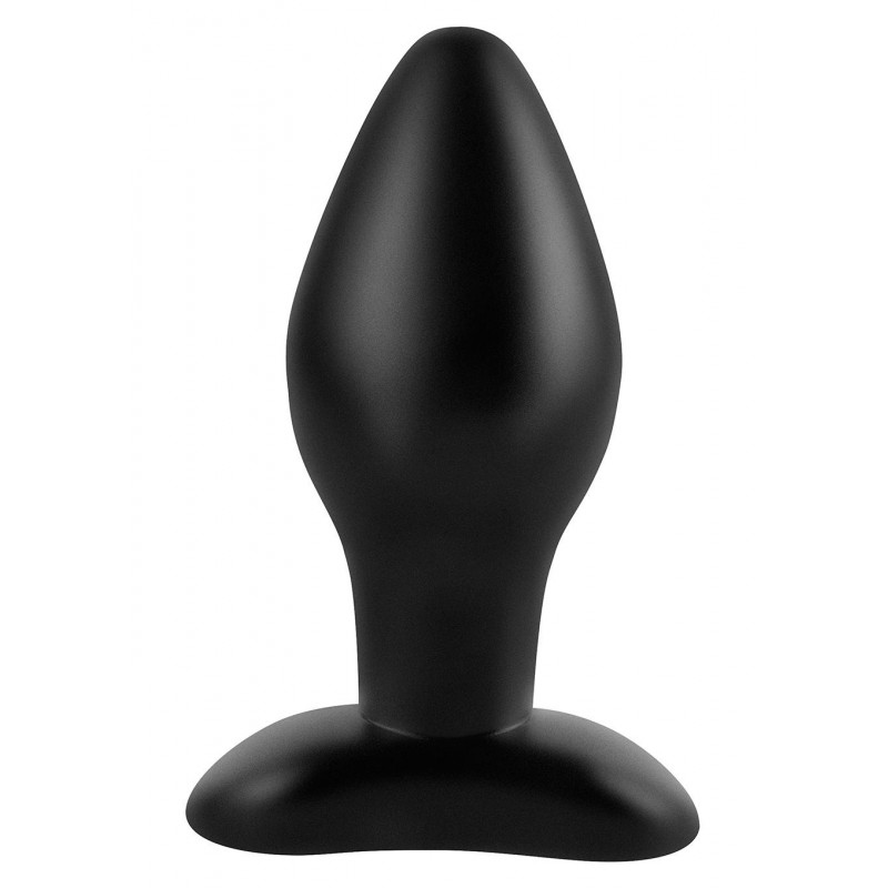 Анальна пробка -LARGE SILICONE PLUG BLACK