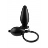 Анальна пробка -INFLATABLE SILICONE PLUG BLACK