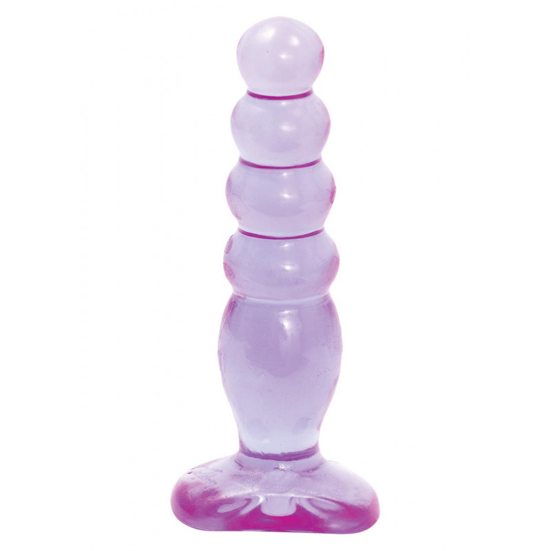 Анальна пробка -CRYSTAL JELLIES ANAL DELIGHT PURPLE