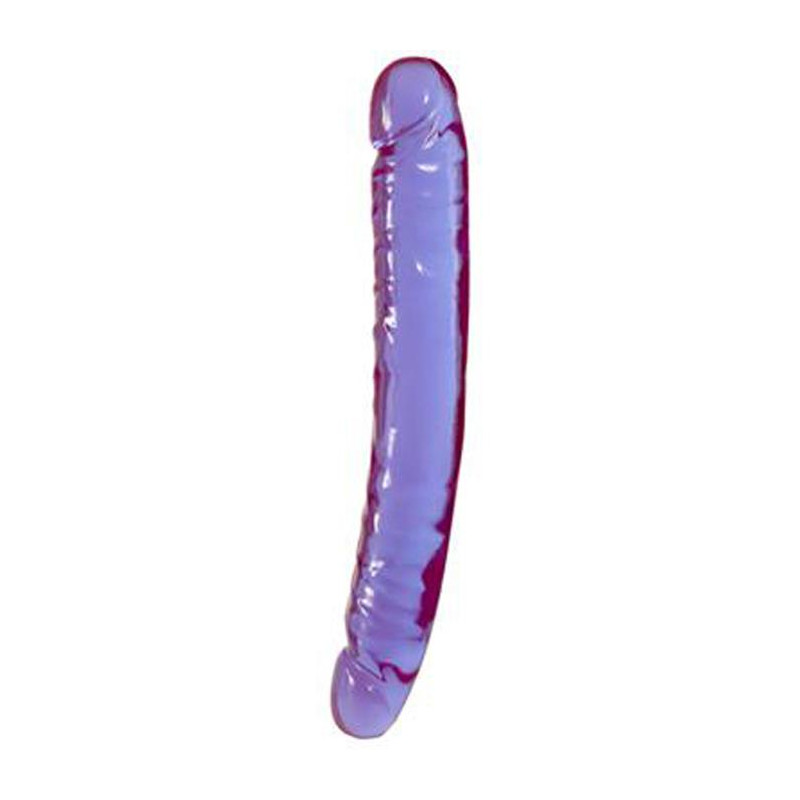 Фалоімітатор DOUBLE DONG 12INCH PURPLE JELLY