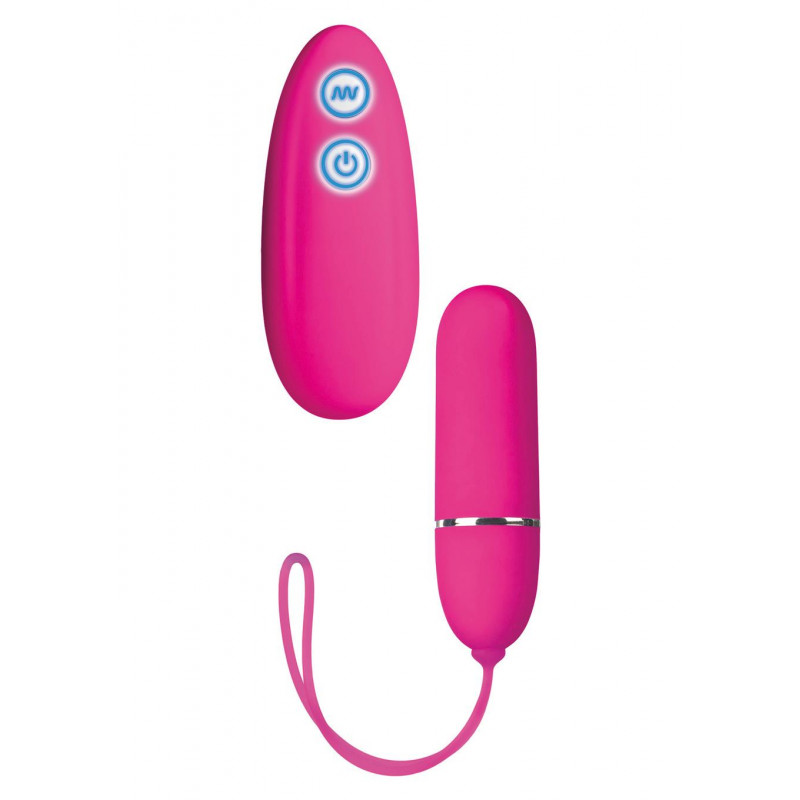 Віброяйце POSH 7 FUNCT LOVERS REMOTE PINK