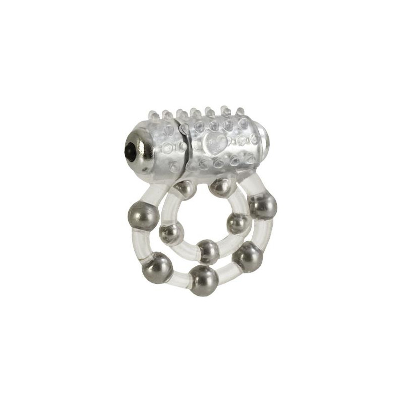 Ерекційне кільце MAXIMUS RING 10 STROKE BEADS VIBR.