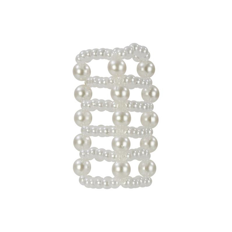 Ерекційне кільце BASIC ESSENTIALS PEARL RING LARGE