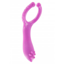 Ерекційне кільце VIBRATING CLIT-STIM C-RING PURPLE