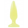 Анальна пробка -FIREFLY PLEASURE PLUG SMALL YELLOW