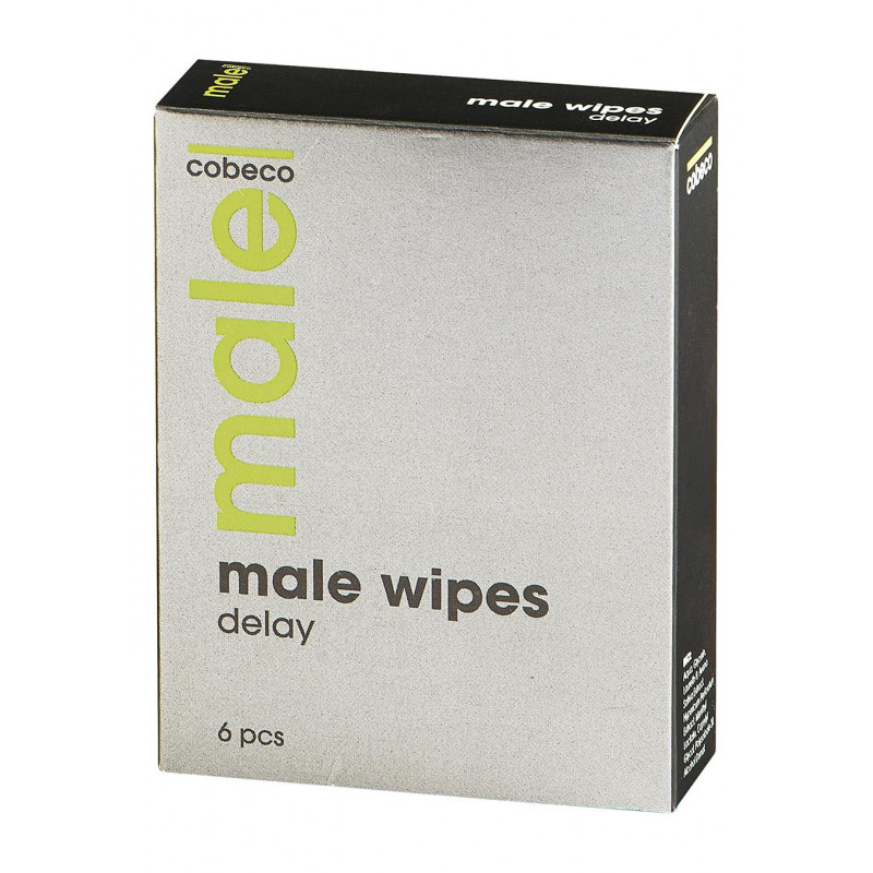 Лубрикант Male Wipes Delay 6 X 25 ML