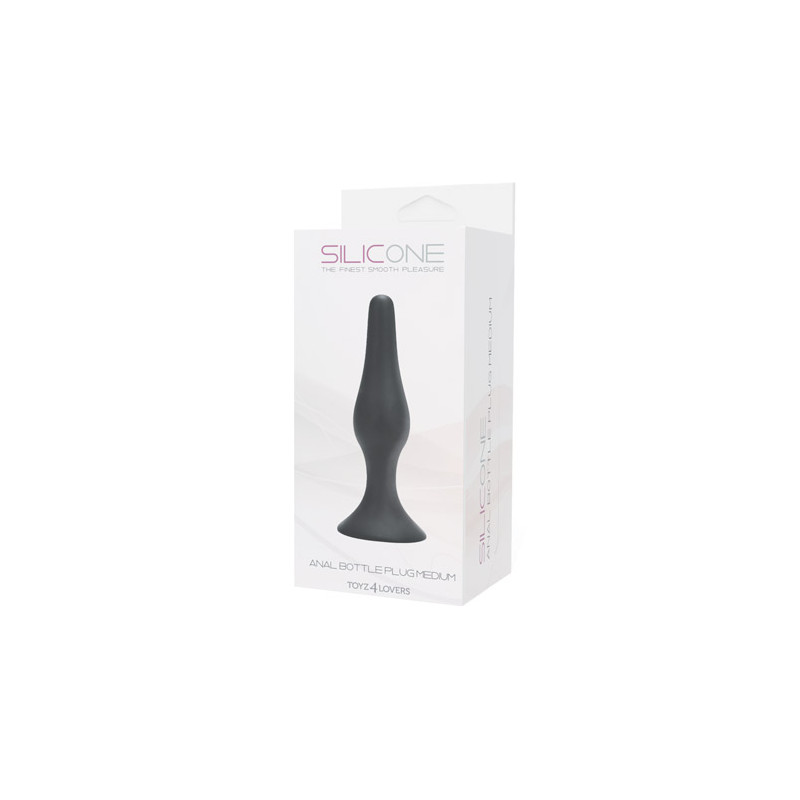 Анальна пробка PLUG ANALE ANAL BOTTLE PLUG SILICONE MEDIUM