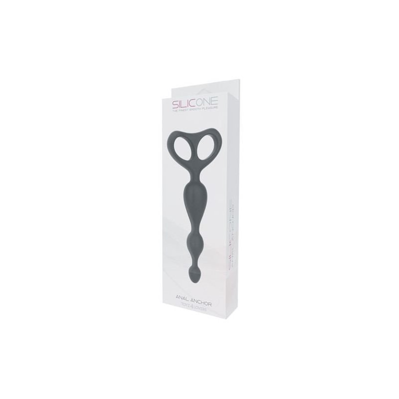 Анальний ланцюжокFALLO ANALE ANAL ANCHOR SILICONE BLACK