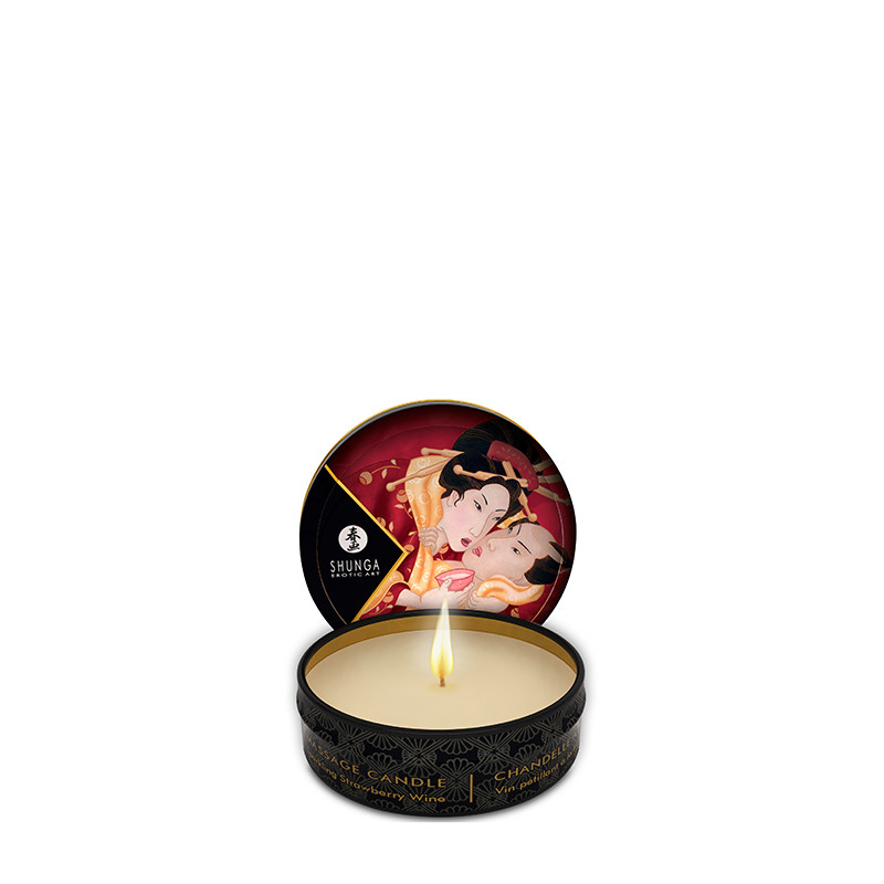 Масажний крем/свічкаShunga Candle 30 ml Wine/Romance