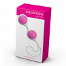 Вагінальні кульки Discretion Love Balls Pink White Minx