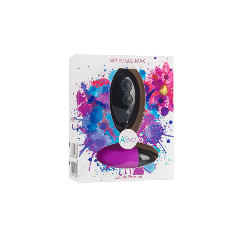 Віброяйце Вібратор  Magic Віброяйце Egg  Max Remote control. Func:10.Violet. AAA