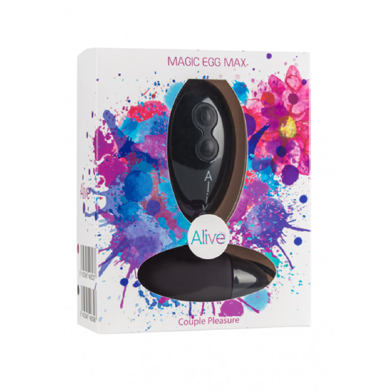 Віброяйце Вібратор  Magic Віброяйце Egg  Max Remote control. Func:10.Black. AAA