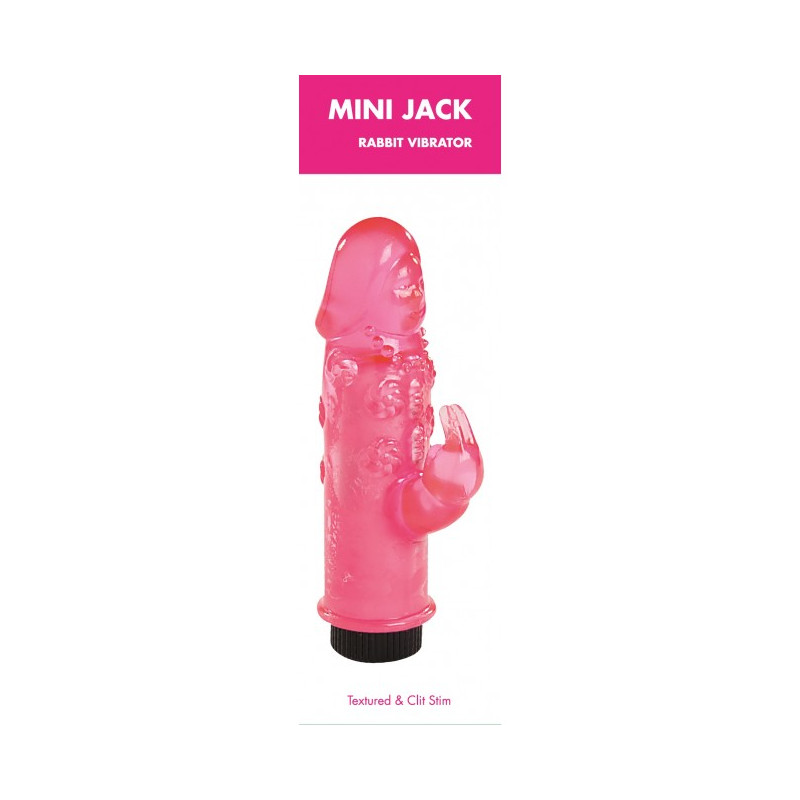 Вібратор  Mini Jack Rabbit Вібратор  Pink Minx