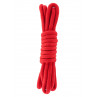 Бондажі/наручники BONDAGE ROPE 3 METER RED