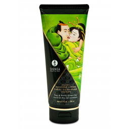 Масажний крем/свічкаMASSAGE CREAM PEAR&GREEN TEA 200 ML