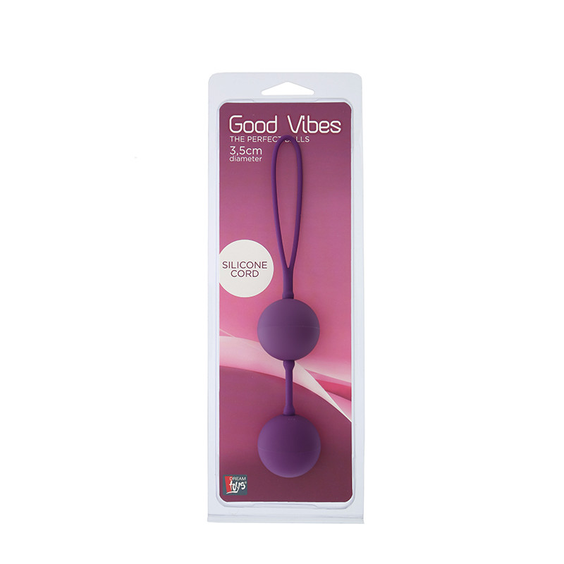 Вагінальні кульки GOOD VIBES THE PERFECT BALLS PURPLE