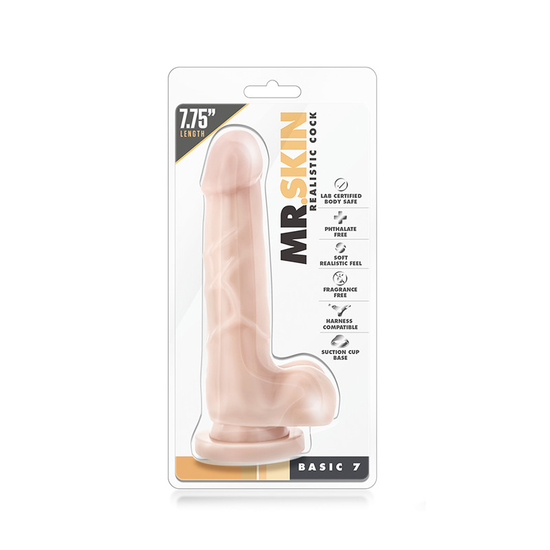 Фалоімітатор MR. SKIN REALISTIC COCK BASIC 7