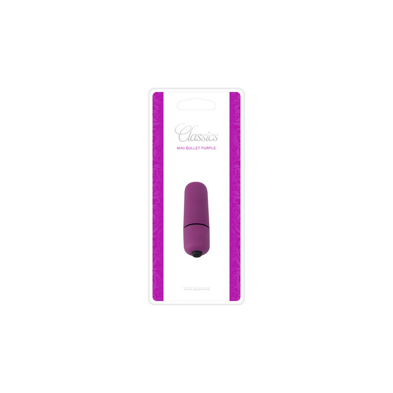 Вібратор  MINI VIBRATORE BULLET CLASSICS PURPLE