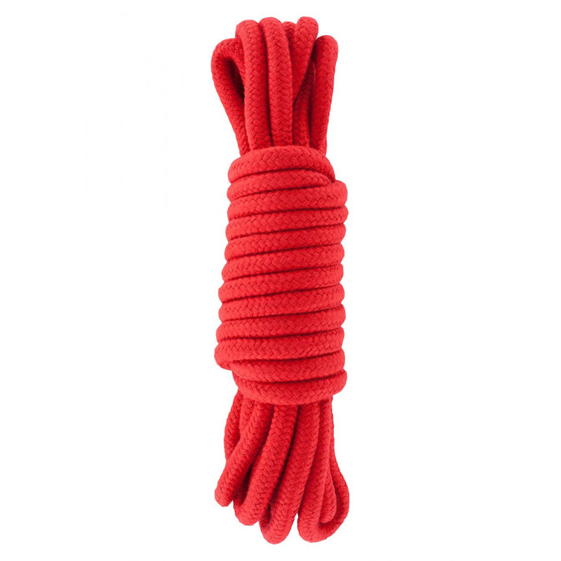 Бондажі/наручники BONDAGE ROPE 5 METER RED