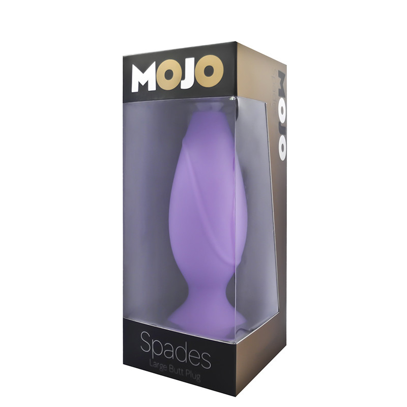 Анальна пробка -MOJO SPADES LARGE BUTT PLUG PURPLE