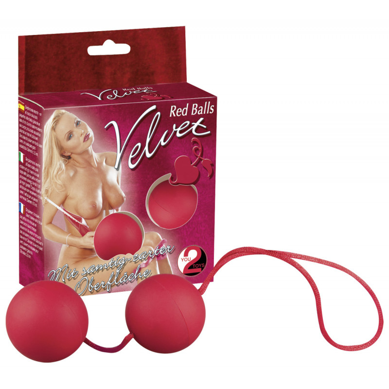 Вагінальні кульки Velvet Red Balls