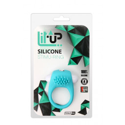 Ерекційне кільце LIT-UP SILICONE STIMU RING 5 BLUE