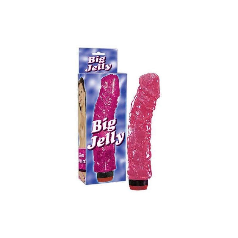 Вібратор Big Jelly Vibr.pink