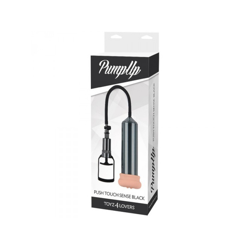 Pompka-SVILUPPATORE A POMPA PUMP UP PUSH TOUCH SENSE BLACK