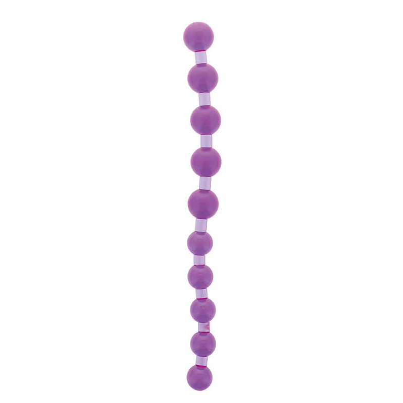 Анальний ланцюжокJUMBO JELLY THAI BEADS CARDED LAVENDER