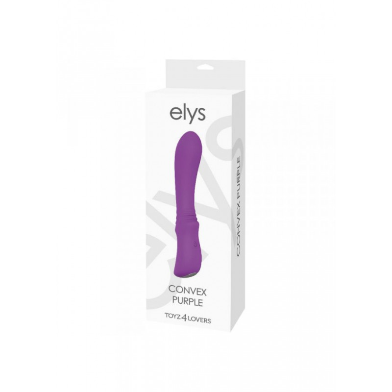 Вібратор VIBRATORE CLASSICO ELYS - CONVEX PURPLE