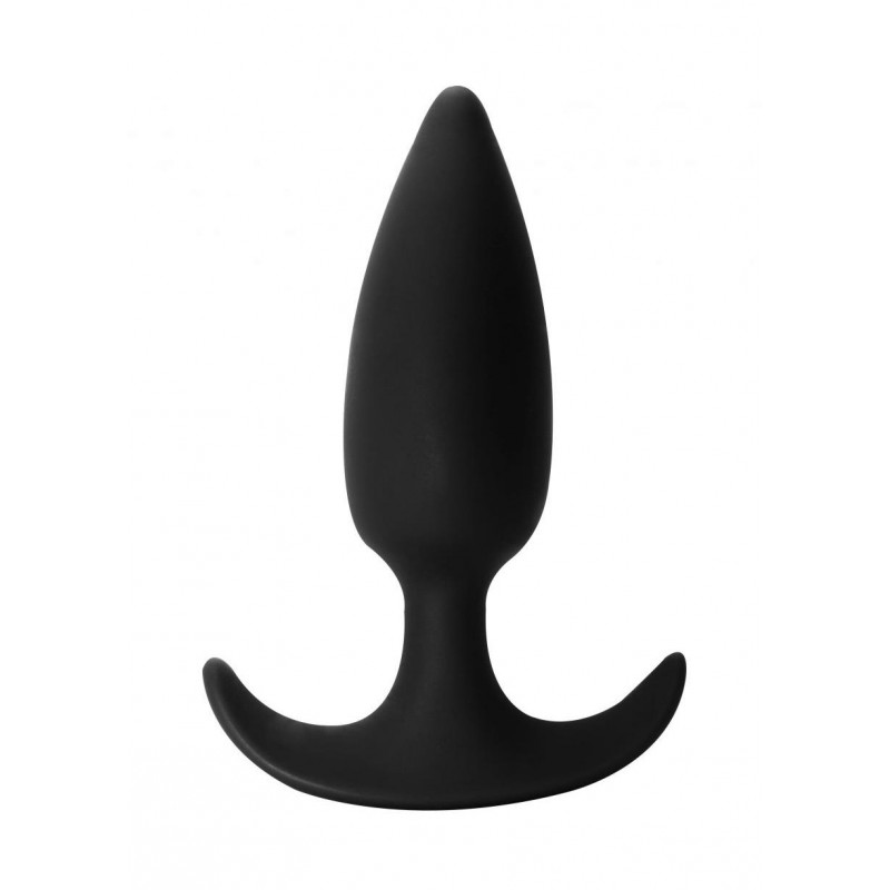 Анальна пробка -Anal plug with misplaced center of gravity Spice it up Delight Black