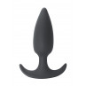 Анальна пробка -Anal plug with misplaced center of gravitySpice it up Delight Dark Grey