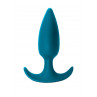 Анальна пробка -Anal plug with misplaced center of gravitySpice it up Delight Aquamarine