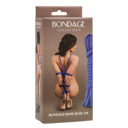 Бондажі/наручники Rope Bondage Collection Blue 3m