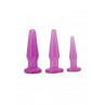 Анальна пробка -TPE ANAL PLUG 3 SIZES/ SET