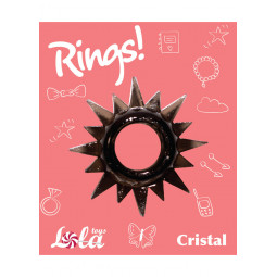 Ерекційне кільце Cockring Rings Cristal black