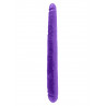 Фалоімітатор DOUBLE DILLIO 16 INCH PURPLE