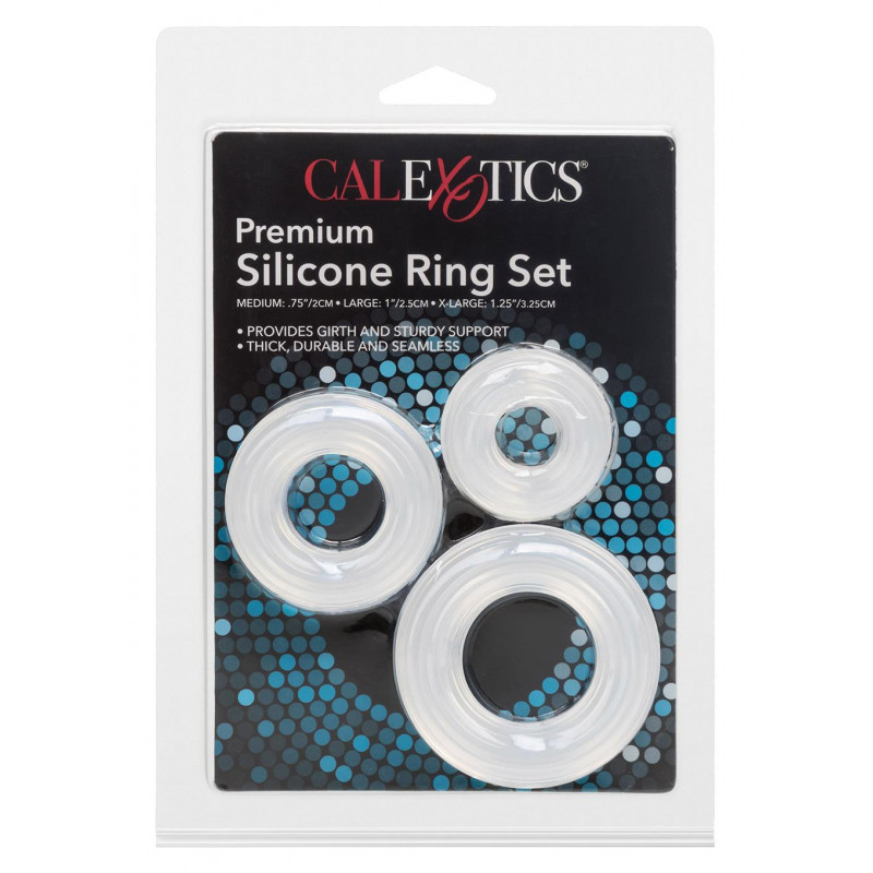 Ерекційне кільце PREMIUM SILICONE RING SET