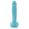 Фалоімітатор FIREFLY 5 GLOWING DILDO BLUE