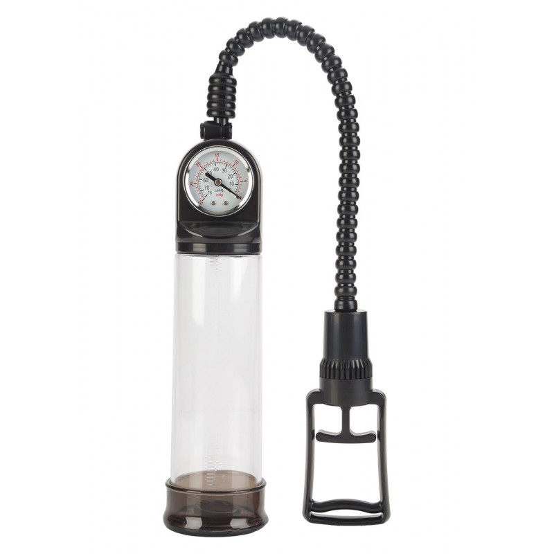 Pompka-MASTER GAUGE PENIS PUMP CLEAR