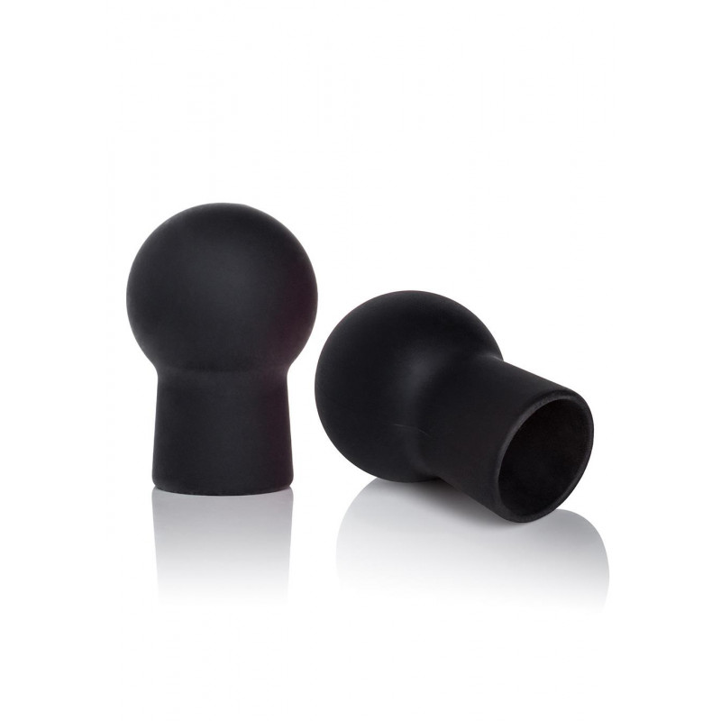 Pompka-ADVANCED SIL NIPPLE SUCKERS BLACK