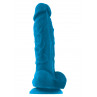 Фалоімітатор COLOURSOFT 5 SOFT DILDO BLUE