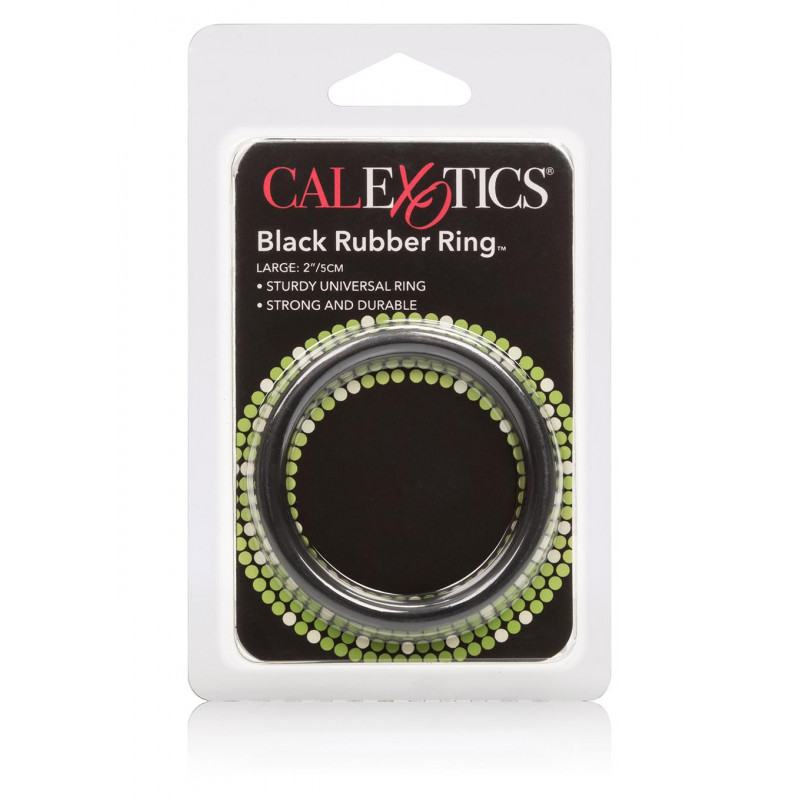 Ерекційне кільце RUBBER RING BLACK LARGE