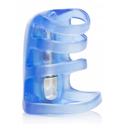 Ерекційне кільце COUPLES PLEASURE CAGE BLUE